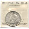 Image 1 : 1940 Fifty Cents