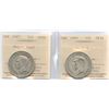 Image 1 : 1947 & 1949 Fifty Cents