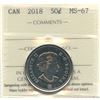 Image 1 : 2018 Fifty Cents