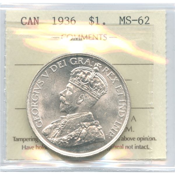 1936 Silver Dollar