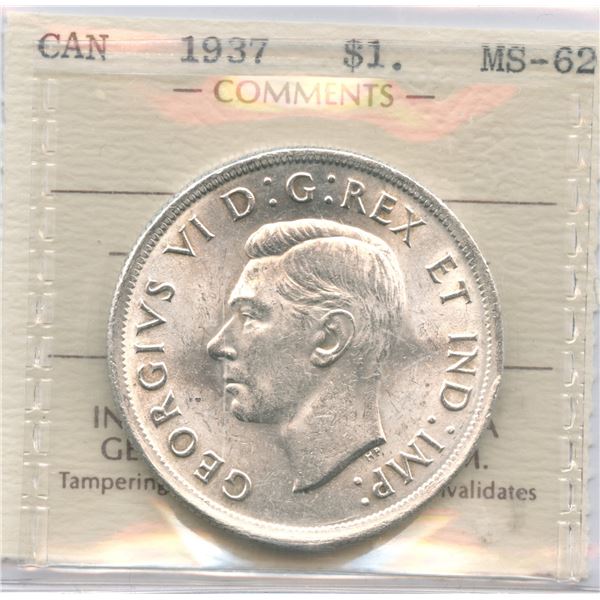 1937 Silver Dollar