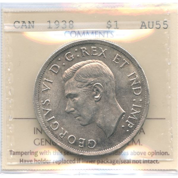 1938 Silver Dollar