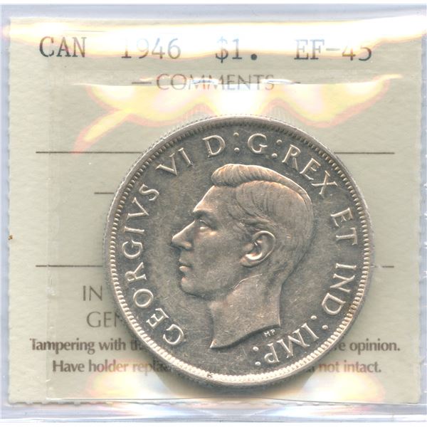 1946 Silver Dollar