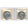Image 1 : 1949 & 1950 Silver Dollars