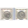 Image 1 : 1951 & 1952 Silver Dollars
