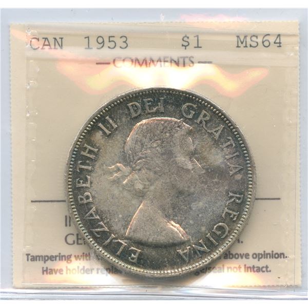 1953 Silver Dollar