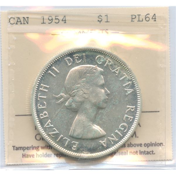 1954 Silver Dollar - Proof Like