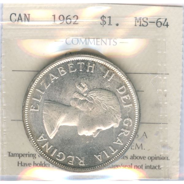 1962 Silver Dollar