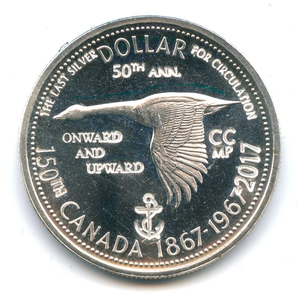 1967 Silver Dollar with Counterstrikes