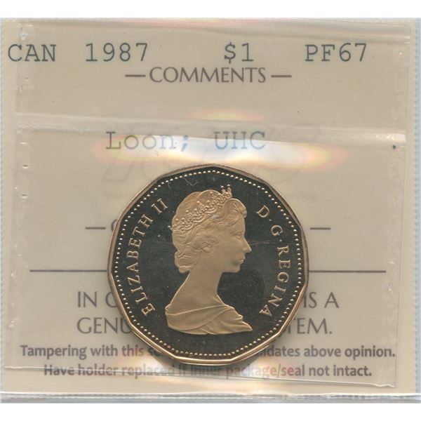 1987 Loon Dollar
