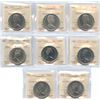Image 1 : 1968 - 1977 Nickel Dollars - ICCS Graded Lot of 8