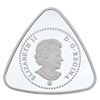Image 3 : 2008 50-cent Sterling Silver Triangle Milk Delivery Coin
