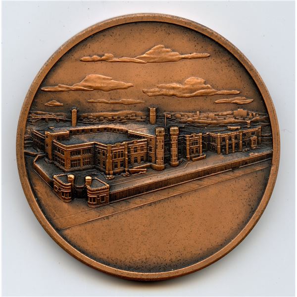 Royal Canadian Mint - Ottawa Mint Re-Opening, 1986, copper, 60mm, UNC.