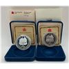 Image 3 : Eaton's 125th Anniversary Fine Silver Medallion - Lot of 2
