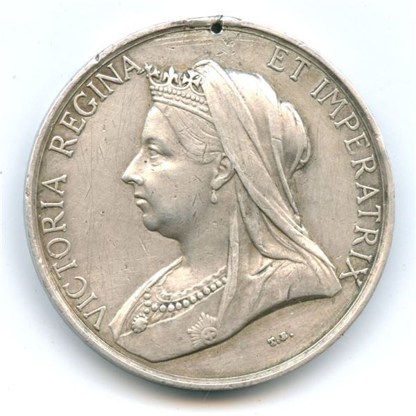 Fenian Raid Sterling Silver Medal