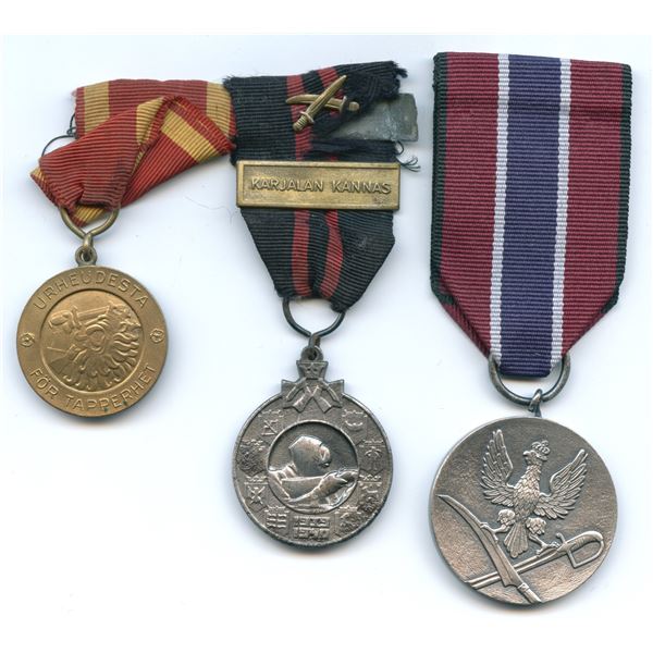 World Military Lot of 3