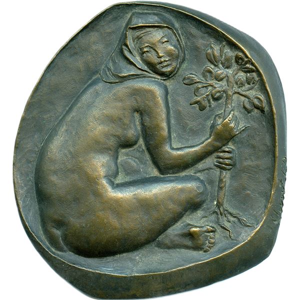 Dora De Pédery-Hunt Personnel Medal. Spring. 1969.