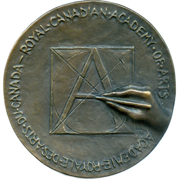 Dora De Pédery-Hunt Personnel Medal. Royal Canadian Academy Of Arts. 1980.