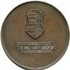 Image 2 : Lot of Six Dora De Pédery-Hunt Medals. 1956-1966 Freedom for Hungary, Copper, 38mm, EF; Canadian Pro