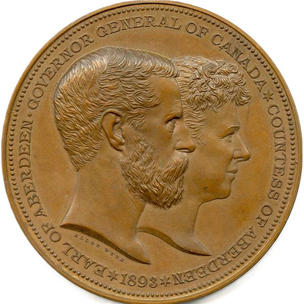 Governor General Medal, Aberdeen Bronze.