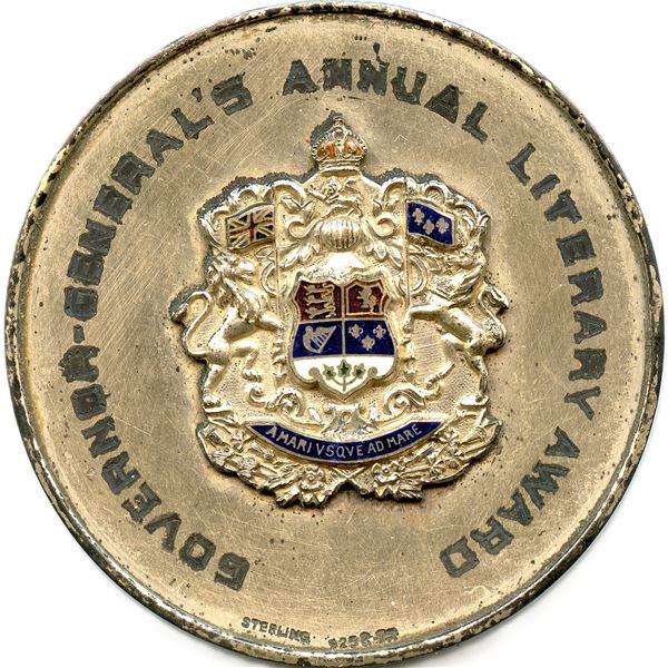 Governor General's Annual Literary Award, Silver.