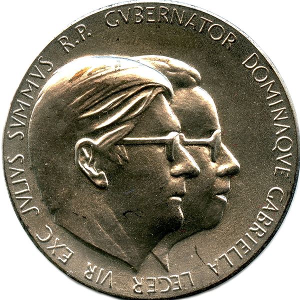 Governor General Medal, Leger, Silver.