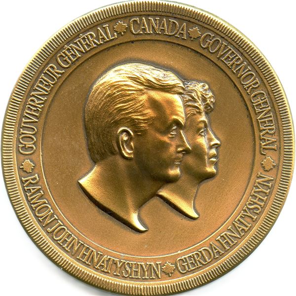 Governor General Medal, Hnatyshyn, Bronze.
