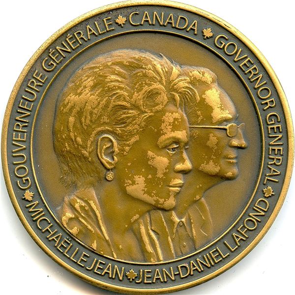Governor General, Michaëlle Jean, Bronze.