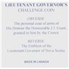 Image 3 : Lieutenant Governor of Nova Scotia Educational Medal & Challenge Coin.