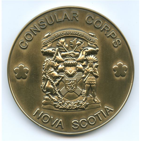 Nova Scotia Consular Corps Table Medal