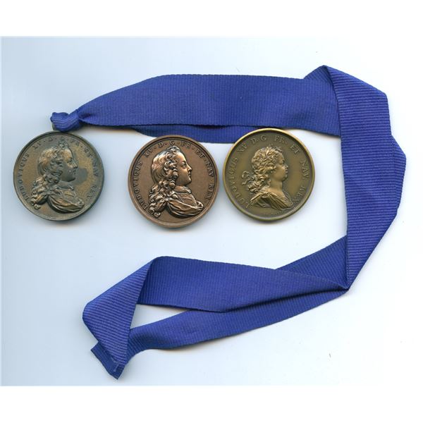 Louisbourg - Lot of 3 Restrikes