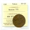 Image 1 : Lot of Three Pritchard & Andrews Tokens.
