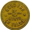 Image 10 : Lot of Five LeRoux Tokens. .