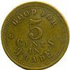 Image 4 : Lot of Five LeRoux Tokens. .