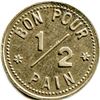 Image 6 : Lot of Three E. Renaud ½ Pain Bakery Tokens.