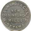 Image 1 : Lot of Two W.C. Edwards 1 Cord Wood Tokens.