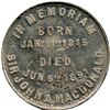 Image 2 : Lot of Three Banfield Medals.