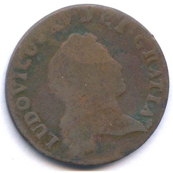 1722-H [La Rochelle Mint] John Law Half Sol.