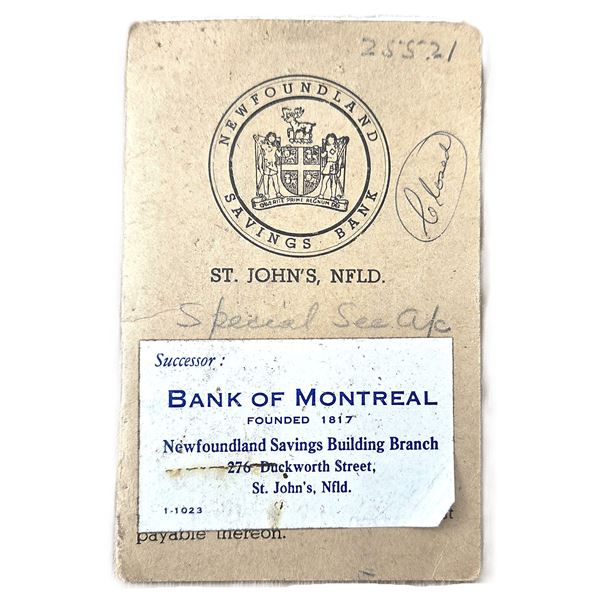 Lot of Fourteen Canadian Banking Items.