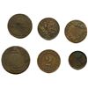 Image 7 : Lot of 63 Treasure Chest of Coins and Tokens.