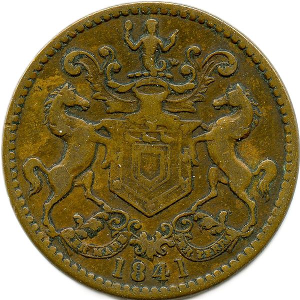 Lot of Four Newfoundland and Nova Scotia Tokens.