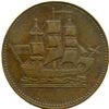 Image 11 : Lot of Eleven Ships Colonies & Commerce Tokens.