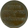 Image 14 : Lot of Eleven Ships Colonies & Commerce Tokens.