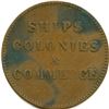 Image 16 : Lot of Eleven Ships Colonies & Commerce Tokens.