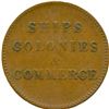 Image 18 : Lot of Eleven Ships Colonies & Commerce Tokens.