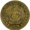 Image 1 : Lot of Eleven Ships Colonies & Commerce Tokens.