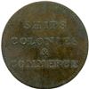 Image 8 : Lot of Eleven Ships Colonies & Commerce Tokens.