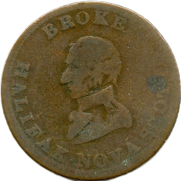 Lot of Eleven Nova Scotia Tokens.