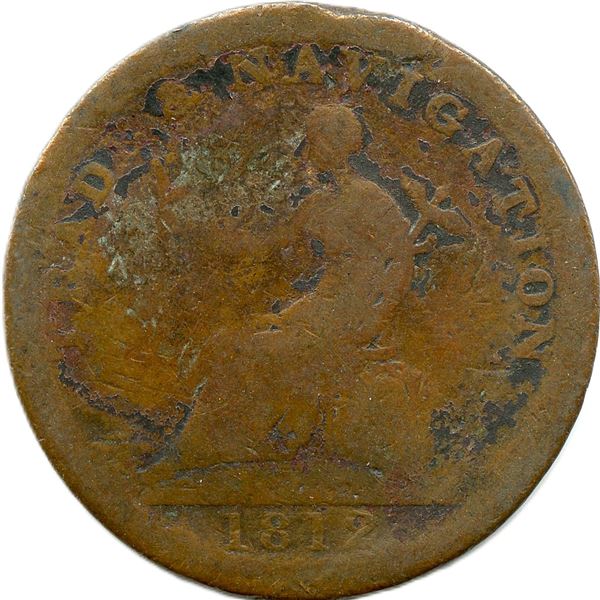 Lot of Fourteen Nova Scotia Tokens.