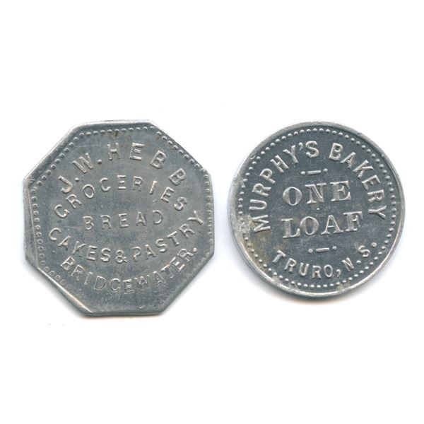 Nova Scotia Tokens - Lot of 2